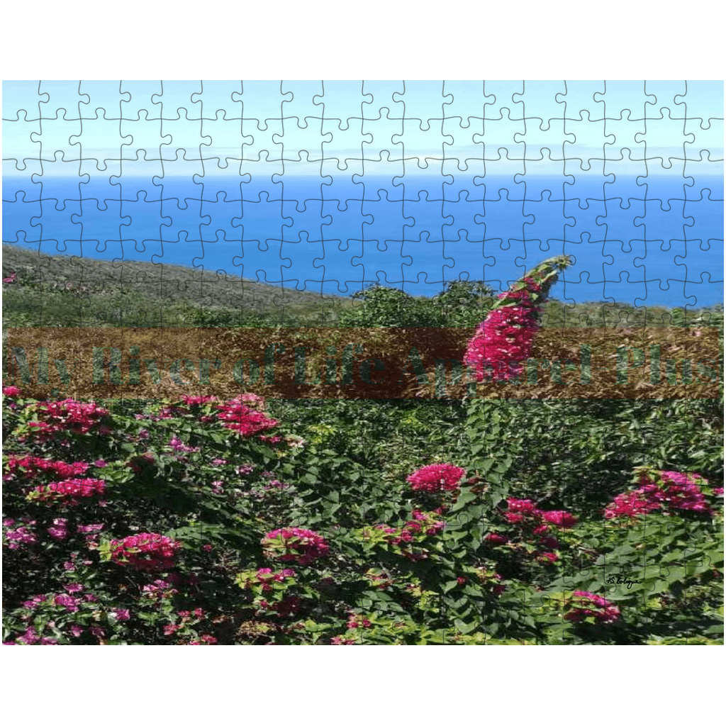 Puzzle "Flowers & The Ocean"