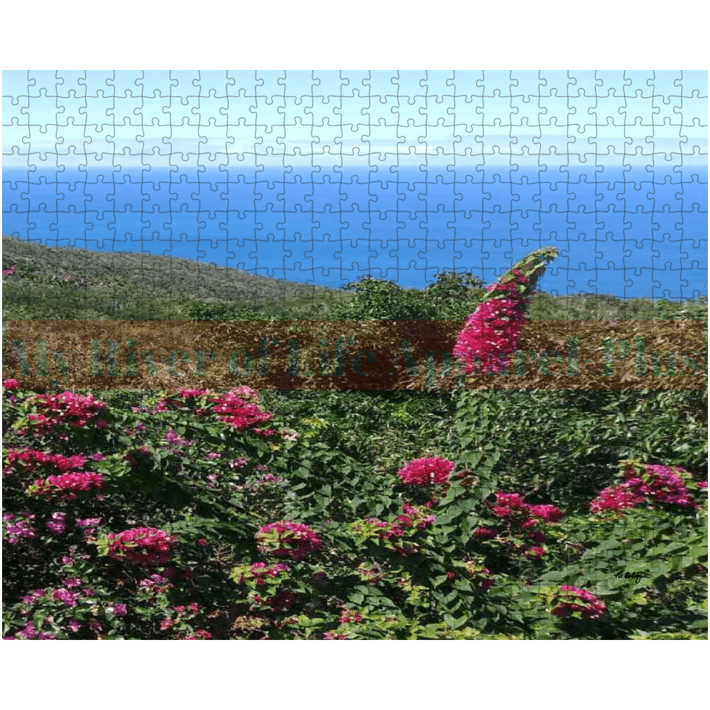 Puzzle "Flowers & The Ocean"